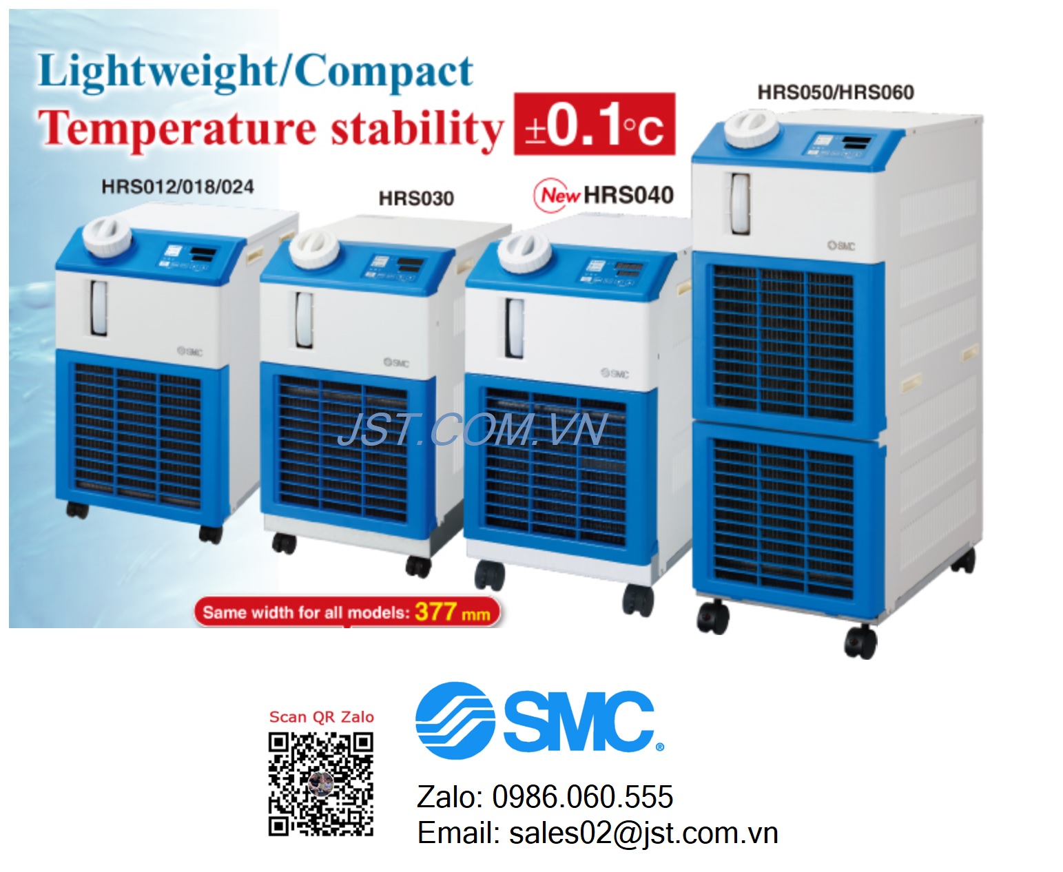 Máy làm lạnh nước Chiller SMC